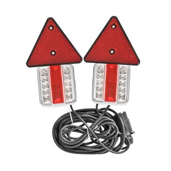 Kit d&#039;eclairage LED magnethique avec reflecteurs 7,5+2,5M c ble