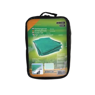 Filet de remorque maille fine 1,60x2,50M avec cordon elastique