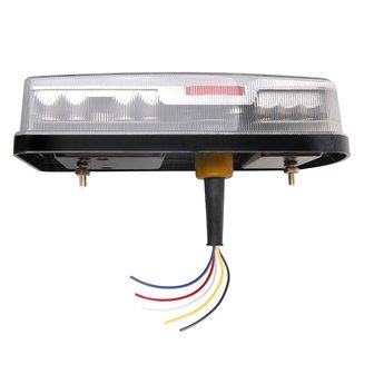 Feu arriere 5 fonctions 225x105mm 43LED gauche