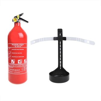 Extincteur 2L AB F mousse NL + manometre