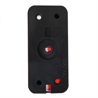 Largeur rouge clair/blanc 92x42mm