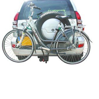 Porte-velo Klick Fast II avec porte plaque d&#039;immatriculation