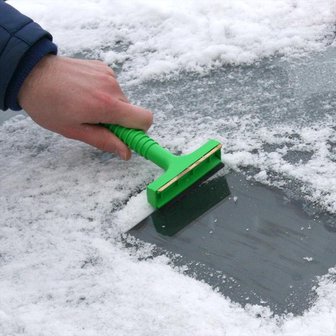 Grattoir a glace avec lame en laiton