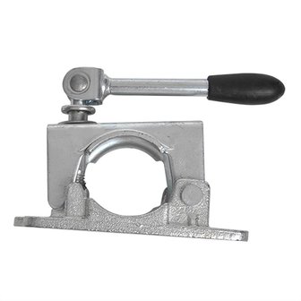 Collier de serrage 48 mm en fonte avec levier basculant pour roue avant