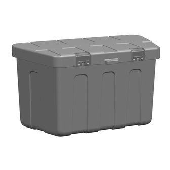 Coffre de rangement pour remorque en plastique 320x630xH355mm incl.