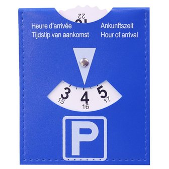Disque de stationnement en polybag