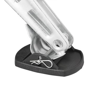 Pieds stabilisateurs avec goupille metallique - lot de 4 pieces