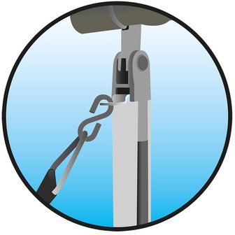 Jeu de sangles anti-tempete pour auvents Thule Omnistor