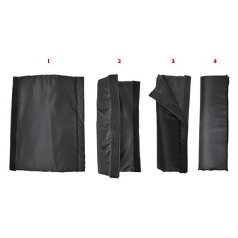 Protections de tente pour sangle anti-tempete - lot de 3 pieces