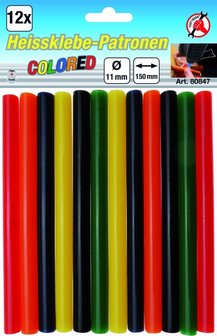 B tons de colle colores 12 pieces, 11 mm