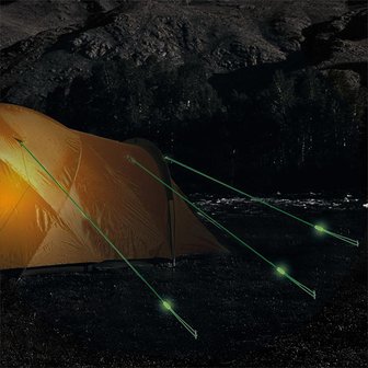 Ensemble de lignes de rasage fluorescentes