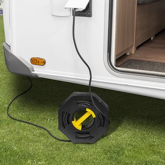 Enrouleur de cable compact