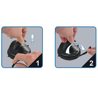 Support a ventouse 10 cm