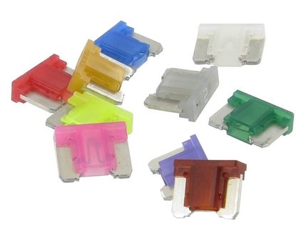 Assortiment de fusibles micro pour voiture 120 pcs