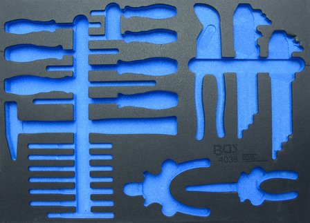 Insert de servante d&#039;atelier 3/3 vide pour art. 4038