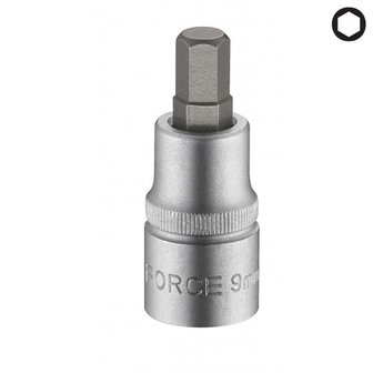 Douilles tournevis Hex 3/8 (50mmL) 1/8 inch SAE