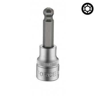 Douilles tournevis Hex t te spherique 3/8 (62mmL) 5mm