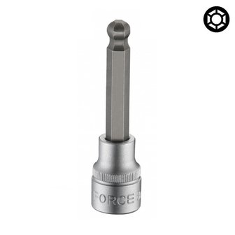 Douilles tournevis Hex t te spherique 3/8 (100mmL) 4mm