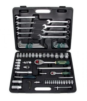 Coffret de 76 douilles &amp; accessoires 1/2