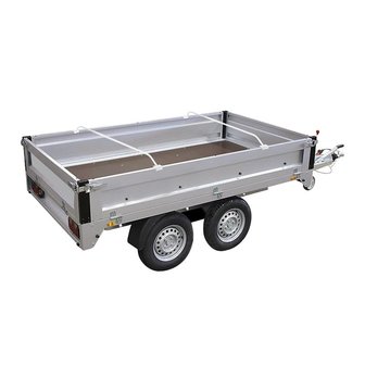 Support de bache en aluminium, extensible, 132-204 cm, pour bache de remorque