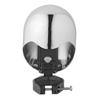Capuchon de barre de remorquage en metal chrome pliable sous blister