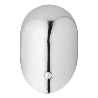 Capuchon de barre de remorquage en metal chrome pliable sous blister