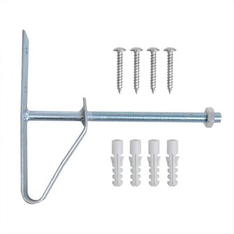 Ensemble de supports de pneus 2 pieces pour montage mural