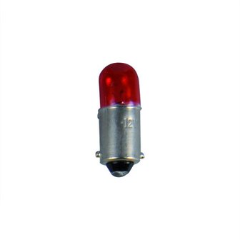 Lampe de voiture 12V 4W BA9s rouge X2 piece