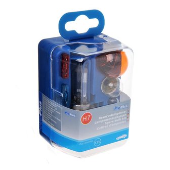 Jeu d&#039;ampoules de rechange H7 7 pieces (21 W orange)