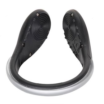 Clip de securite pour chaussure LED rouge - set de 2 pieces