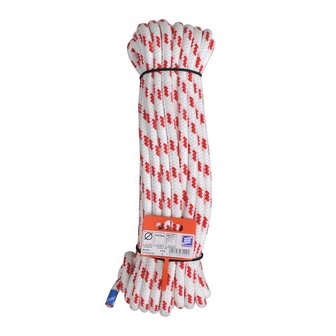 Cordage de cloison pour yacht, Novoleen, 10 mm, 15 m, 700 daN, blanc