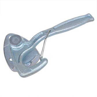 Crochet de valve n&deg; 1 droit 170 mm avec illet a visser
