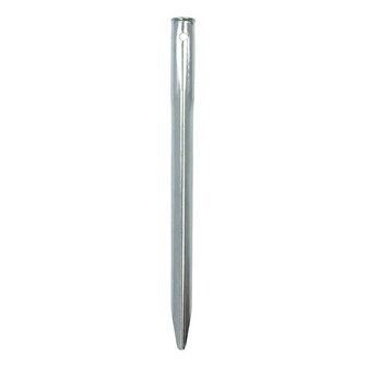 Piquet de tente 30cm metal demi-rond