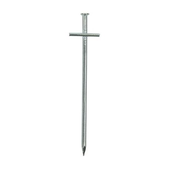 Piquet metallique 17 cm avec tige transversale soudee x10 pieces