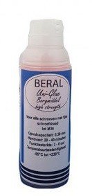 Beral Uni-Glue agent de blocage rouge haute resistance 15ml