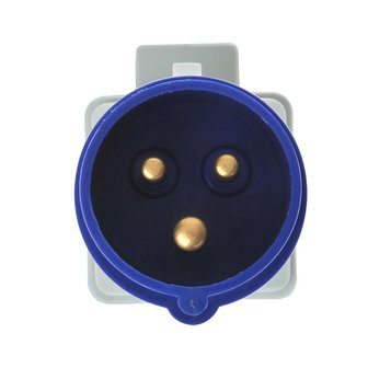 Adaptateur de prise CEE vers prise britannique