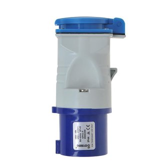 Adaptateur de prise CEE vers prise fran&ccedil;aise