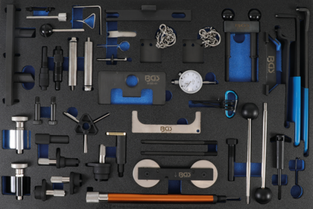 Porte-outils 3/3: Jeu d&#039;outils de calage du moteur pour Ford, VAG, Mazda, Volvo