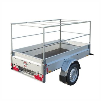 Construction de bache metallique pour remorque 2060x1140x900mm
