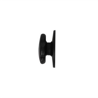 Porte-cordon L plastique rond 10 pieces en blister
