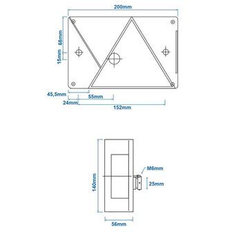 Feu arriere droit Aspock Multipoint IV