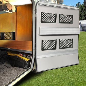 Filet de rangement elastique 302x169mm avec cadre en plastique NS-12