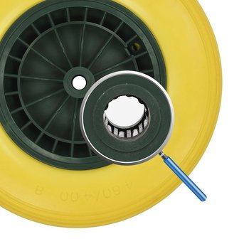 Pneu PU avec jante en plastique 164.00-8 avec axe 20 mm