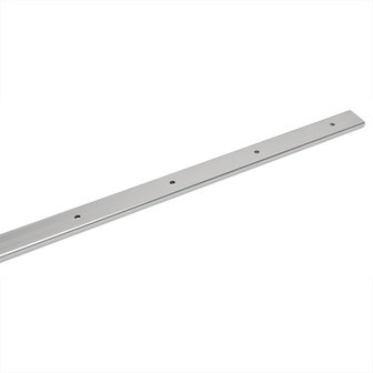 Jeu de rails de reliure en aluminium 2x60cm 6 pieces