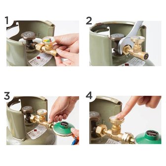 Fusible GasStop pour bouteilles de gaz propane NL 21,8 mm LH (G.5) GSNL1