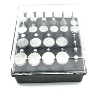 Jeu d&#039;outils de meulage au diamant, 50 pcs 3 mm