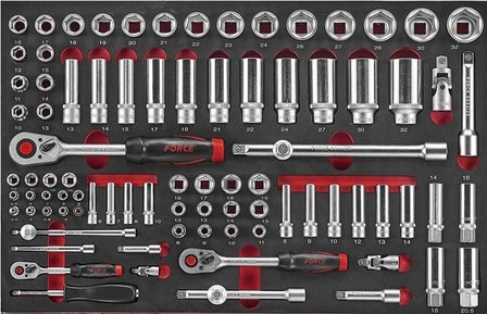 Chariot a outils avec 7 tiroirs et 180 pieces d&#039;outils