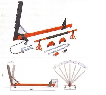 Barre d&#039;attelage 10 tonnes pivotant