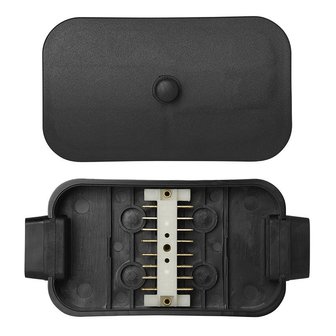 Bo&icirc;tier de connexion de cable en plastique 8x4 broches PM