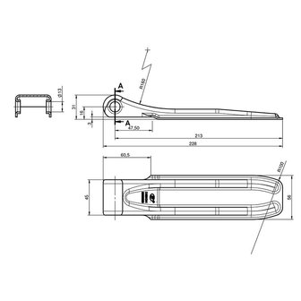 Charniere de ridelle SPP ZW-01.220A